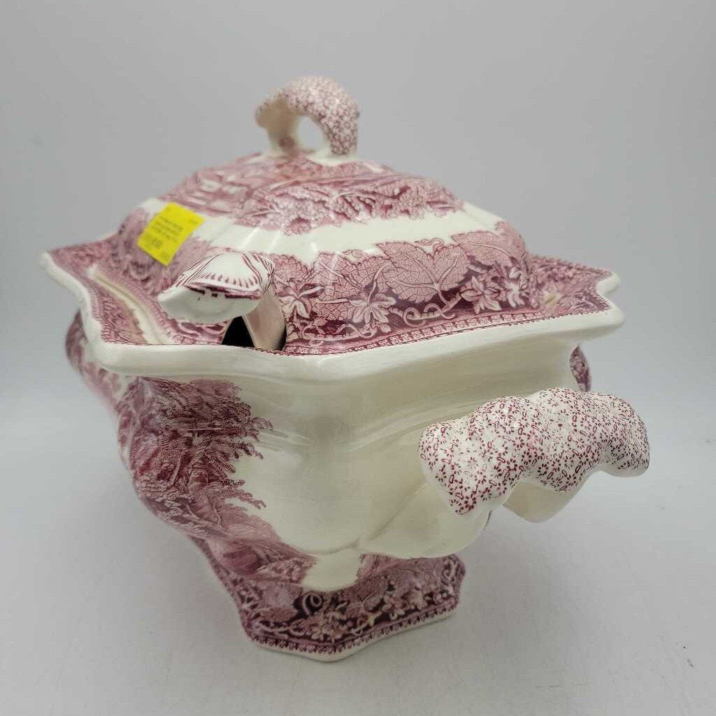 Mason's Vista large Tureen and ladle with Lid (YVO) 608