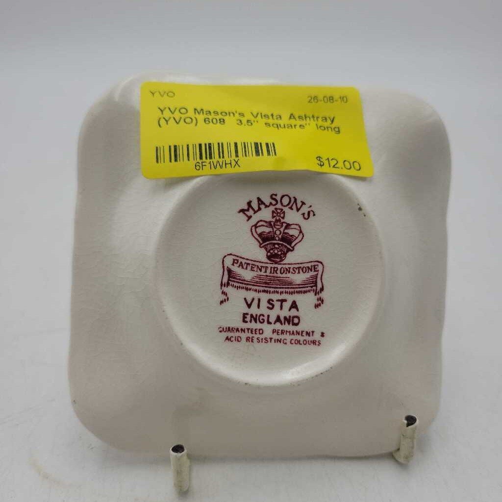 Mason's Vista Ashtray (YVO) 608