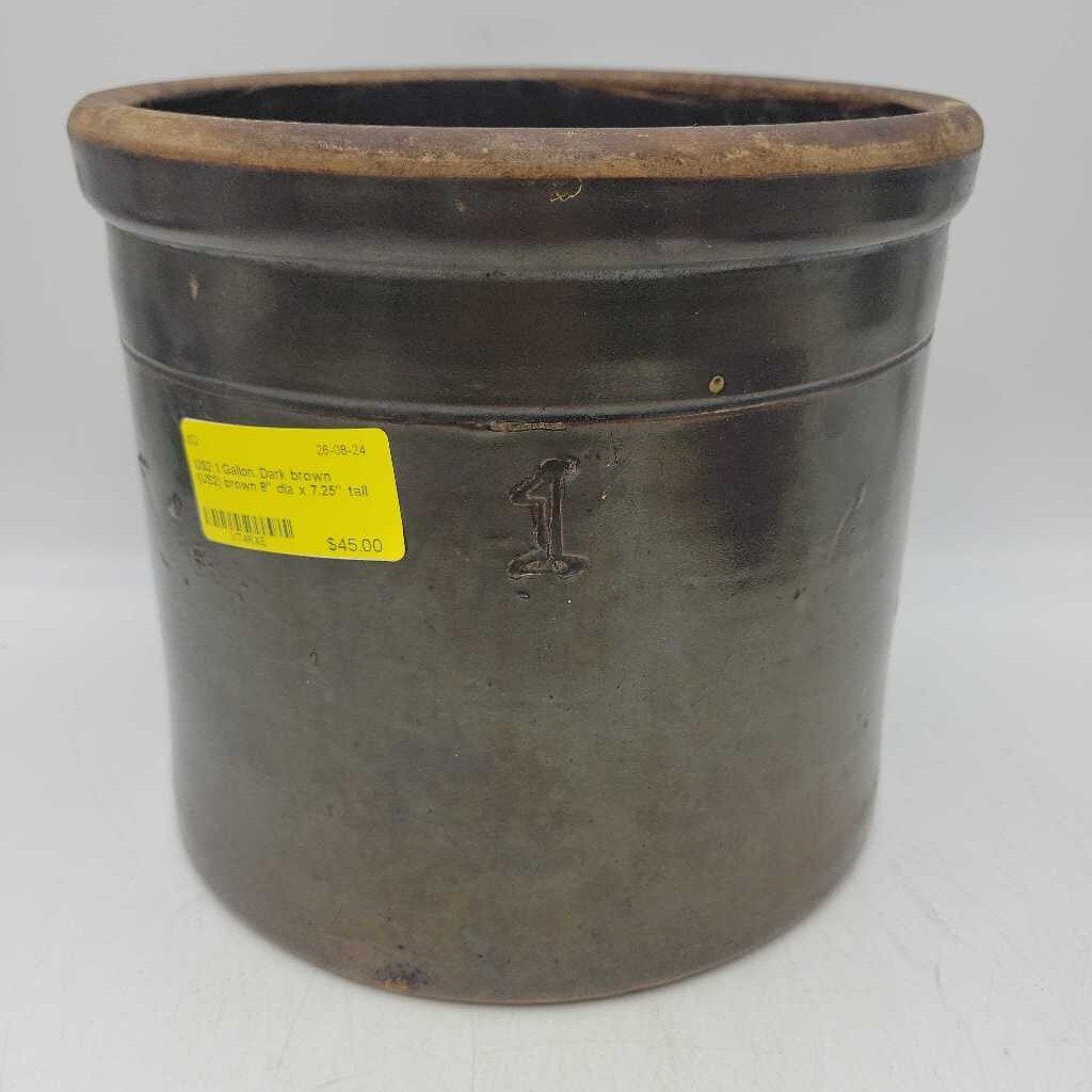 1 Gallon. Dark brown (US2)