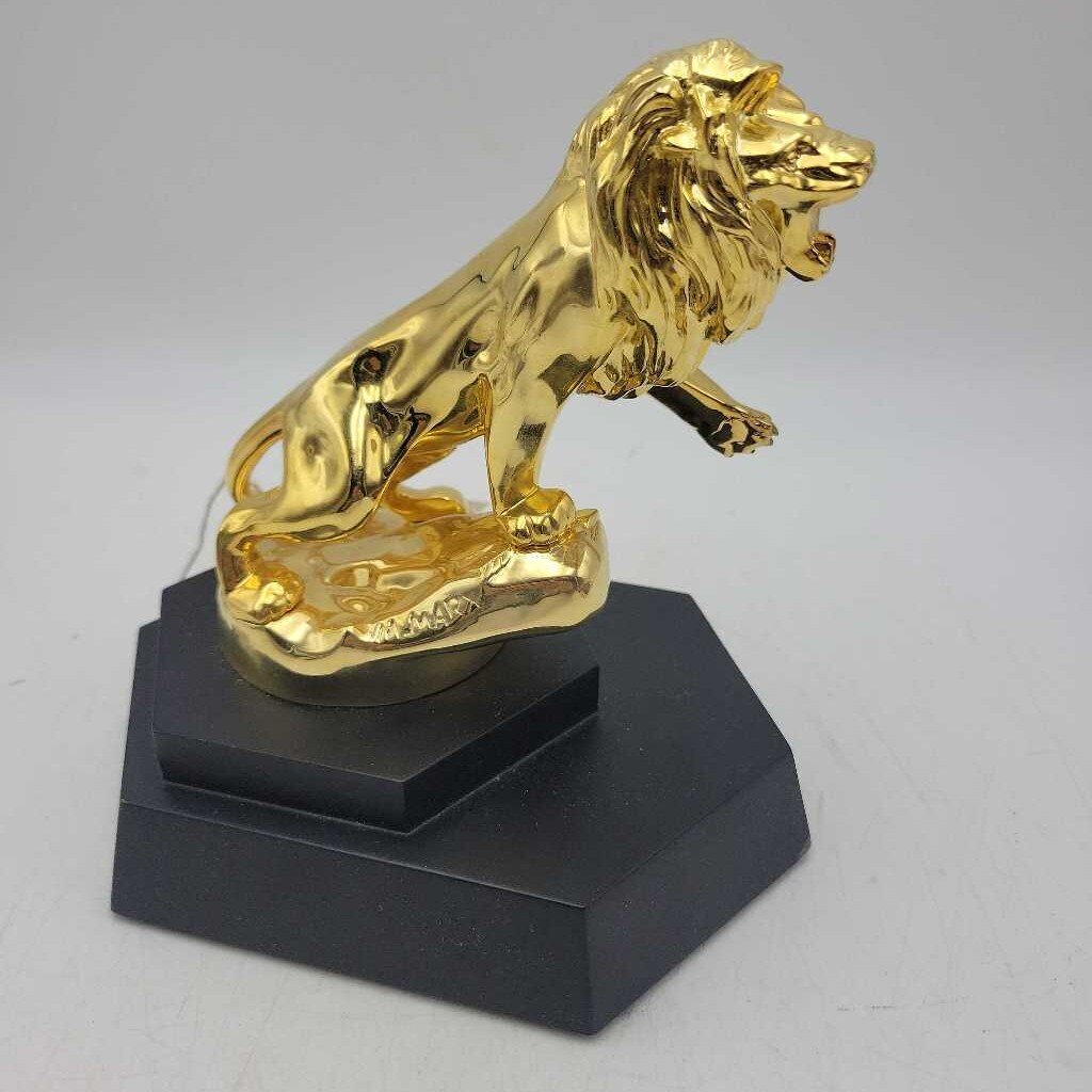 Peugeot Rampant Lion Franklin Mint Hood Ornament 1987 (JAS)