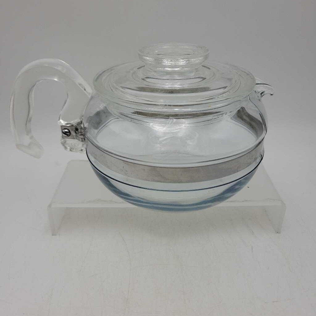 Pyrex Clear Glass Tea Pot (KAR)