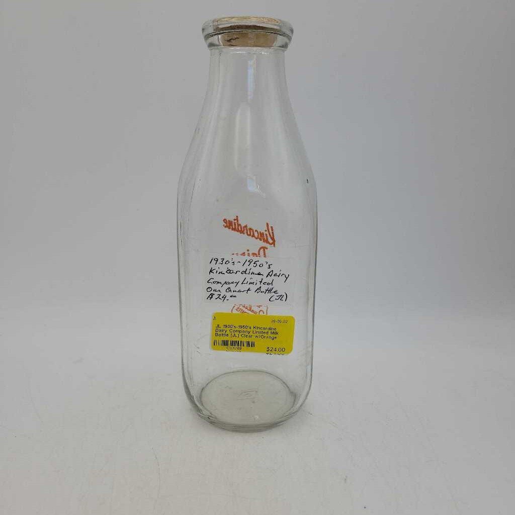 1930's-1950's Kincardine Dairy Company Limited Milk Bottle (JL)