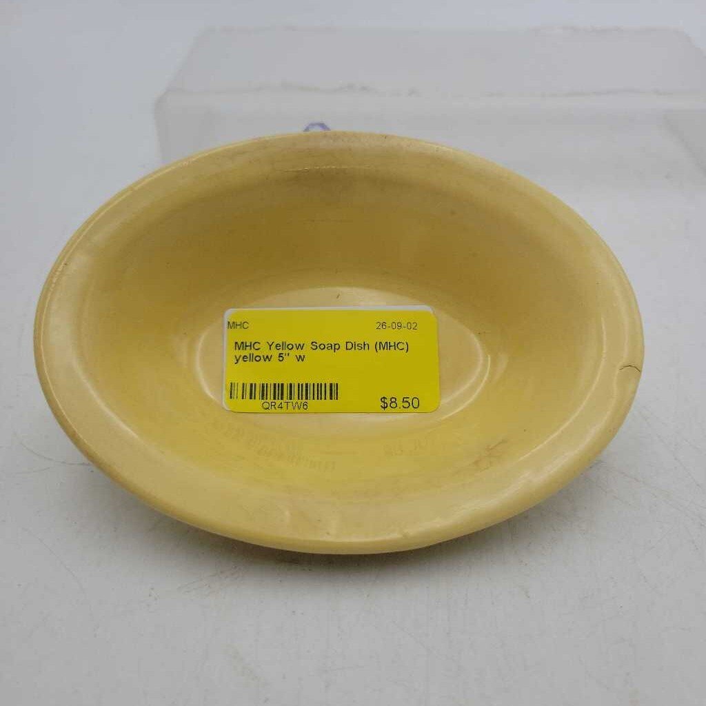 Yellow Soap Dish (MHC)