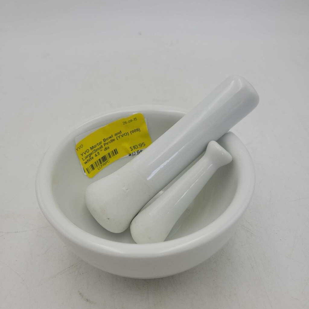 Mortar Bowl and Large/Small Pestle (YVO) (609)