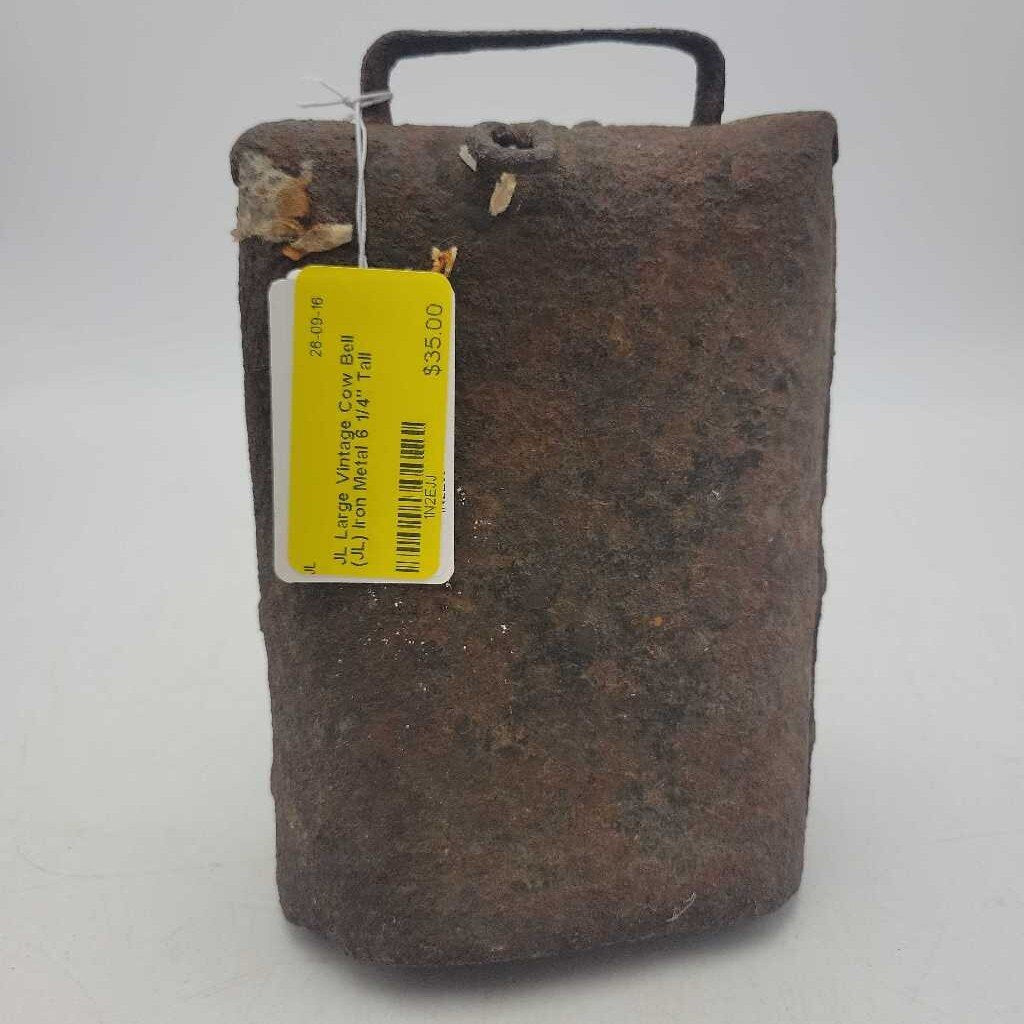 Large Vintage Cow Bell (JL)