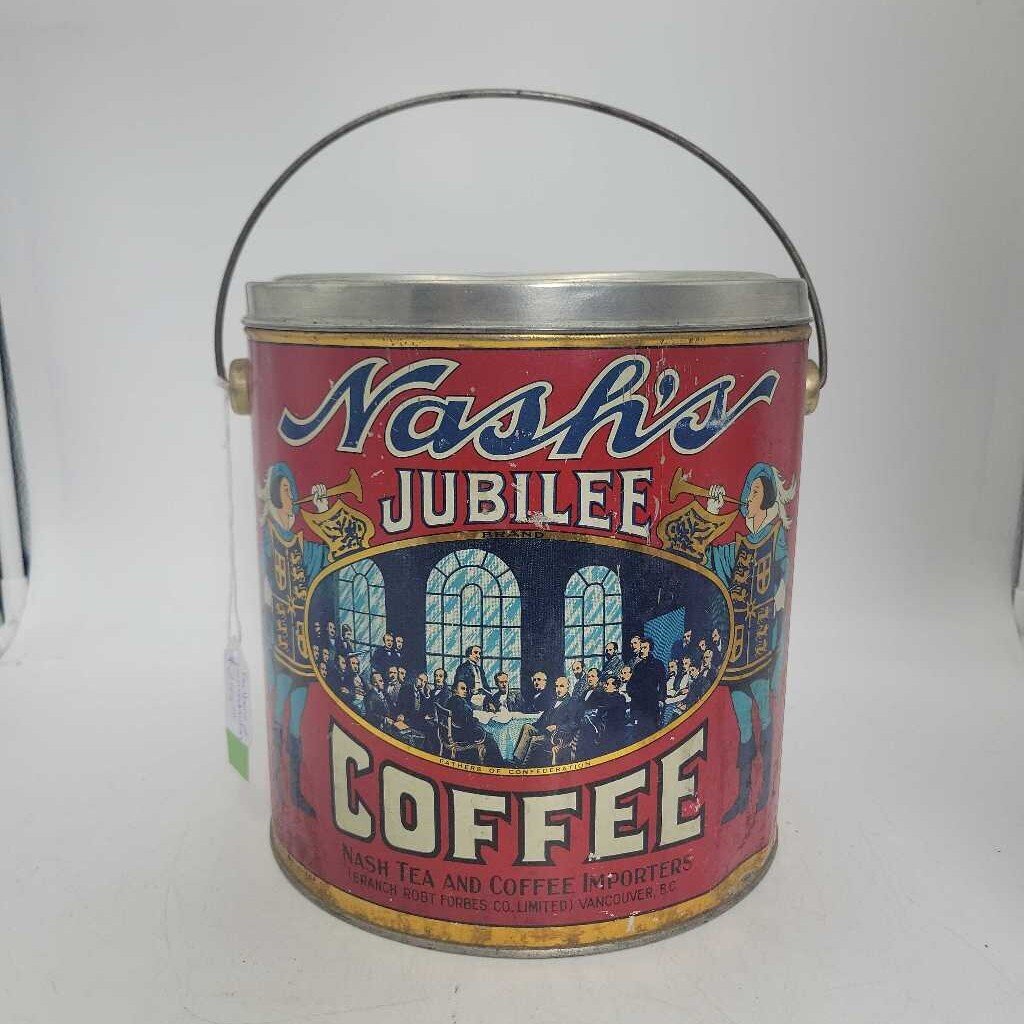 Nash's Coffee Tin Vancouver Canada(JEF)