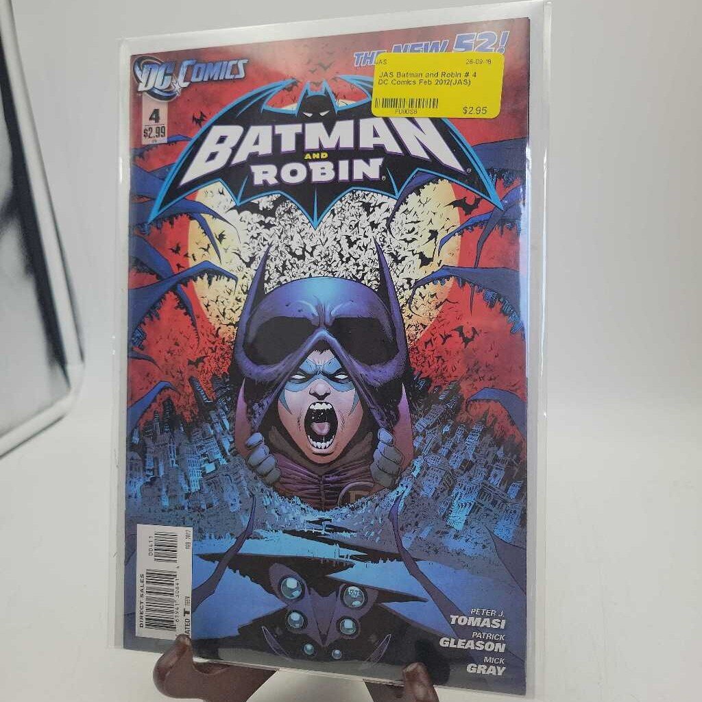 Batman and Robin # 4 DC Comics Feb 2012(JAS)