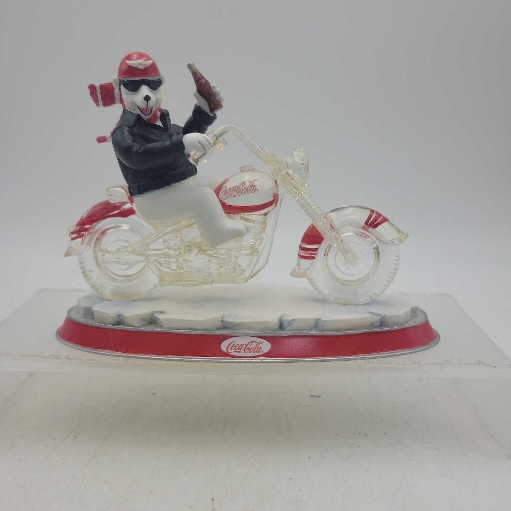 Coca Cola Polar Bear One Cool Ride Figurine (JAS)