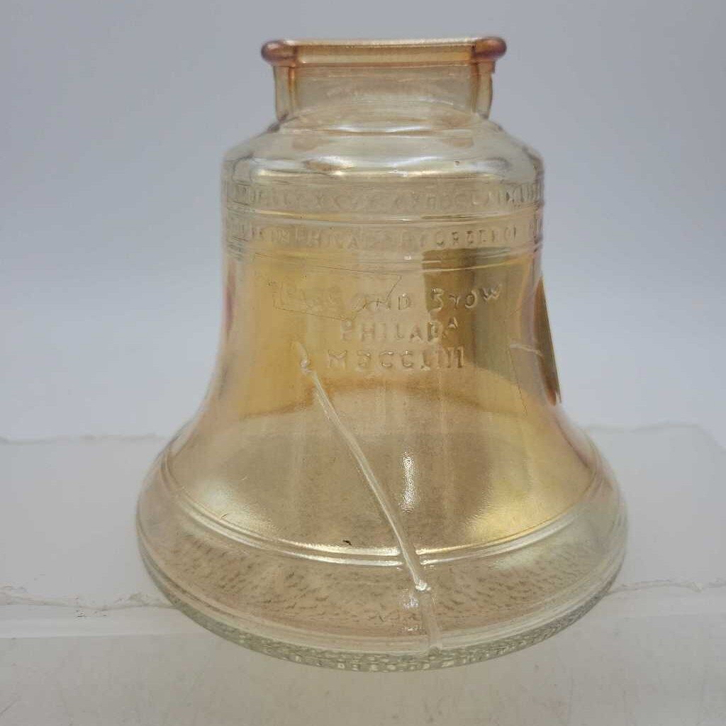 Glass Liberty Bell Bank (DMG)1533