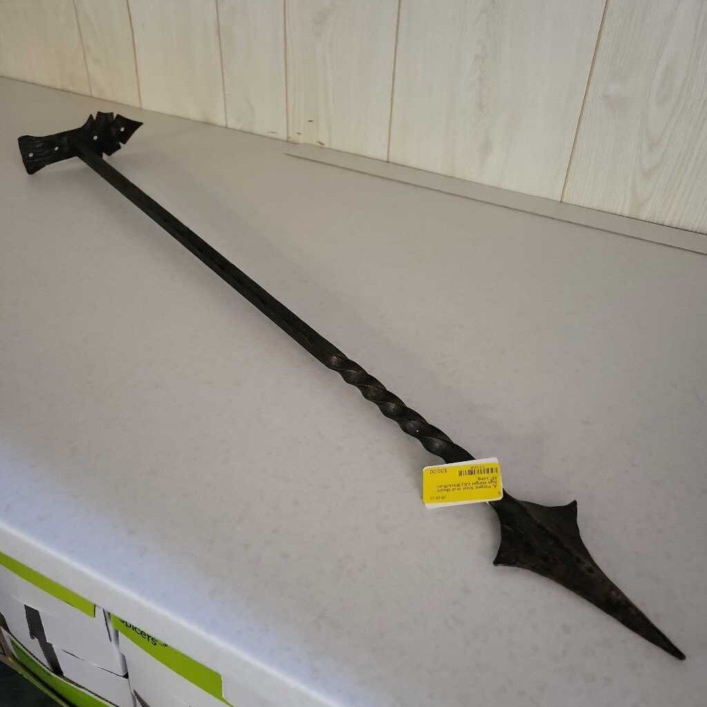 Forged Steel Wall Mount Sign Hanger (JL)