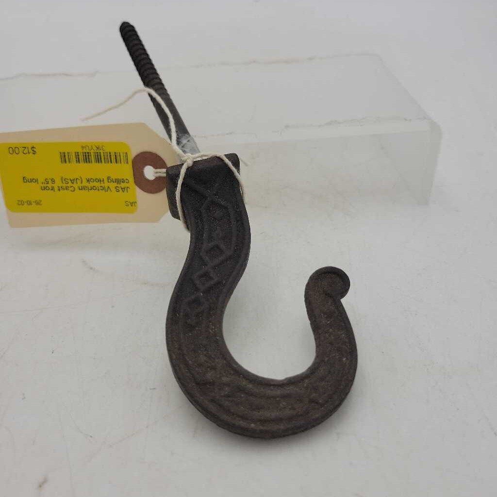 Victorian Cast Iron ceiling Hook (JAS)