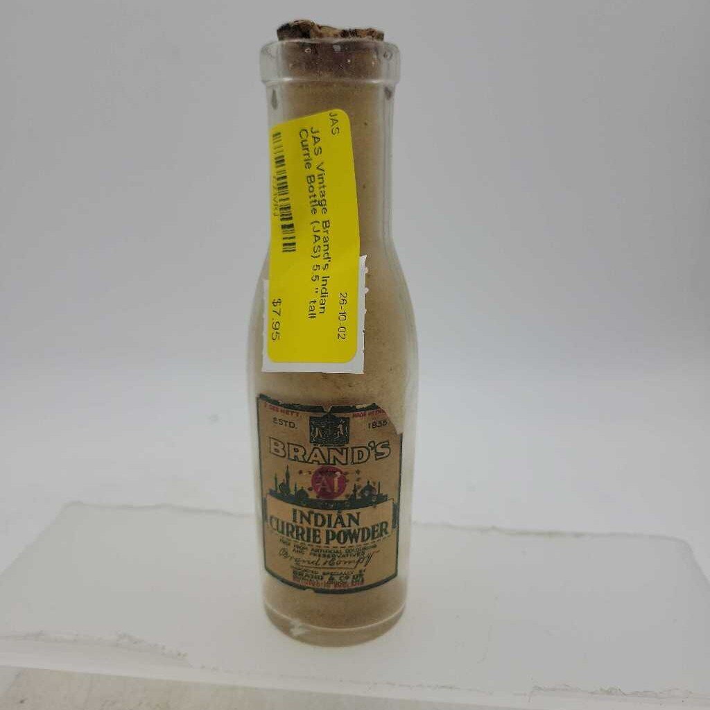 Vintage Brand's Indian Currie Bottle (JAS)