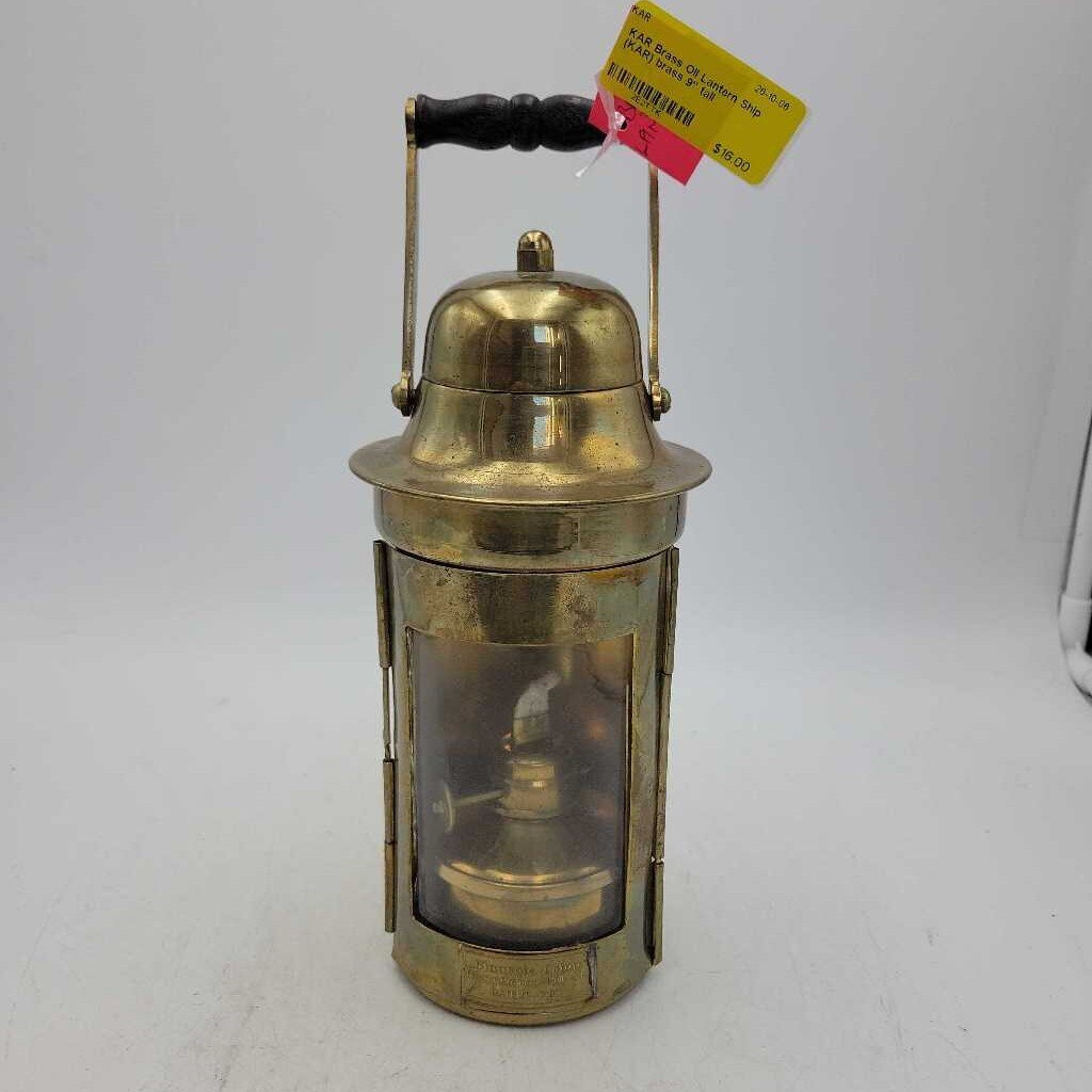 Brass Oil Lantern Ship (KAR)
