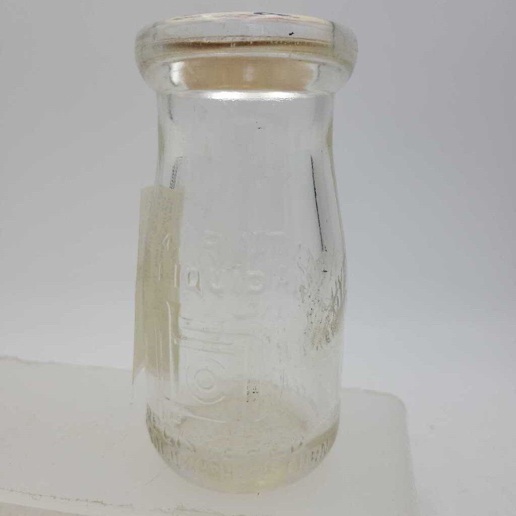 Hygenic Dairy N Y milk bottle 1/4 pint (JAS)