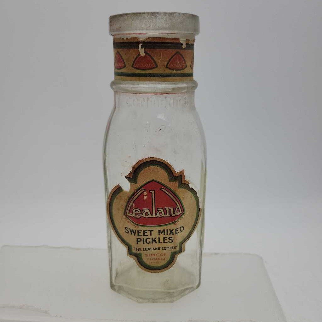 Lealand Sweet Mixed Pickles Simcoe bottle (JAS)
