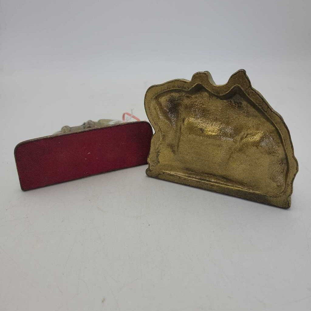 Horse Brass Bookends (DEB)