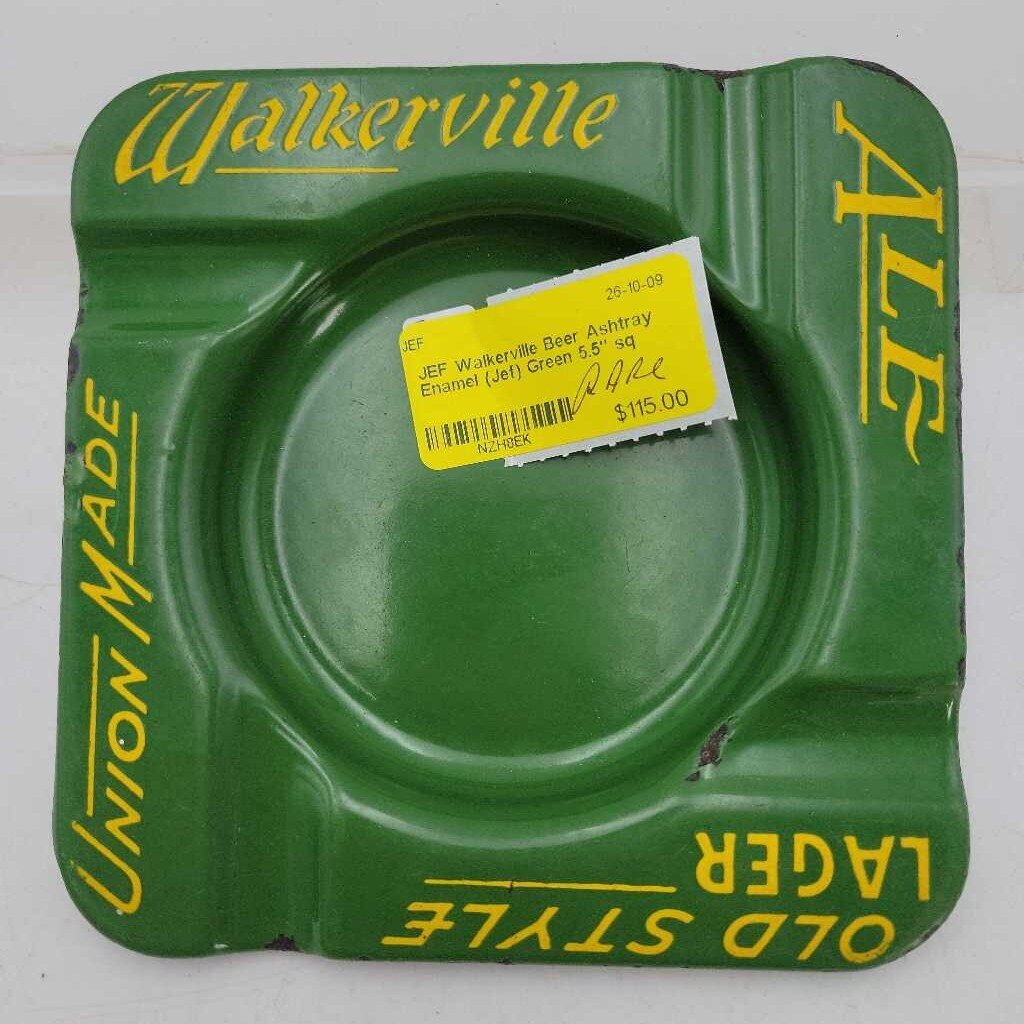 Walkerville Beer Ashtray Enamel (Jef)