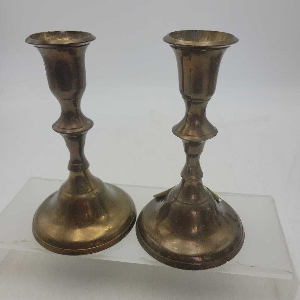 Brass Candlestick Holders (PR) (YVO ) 610