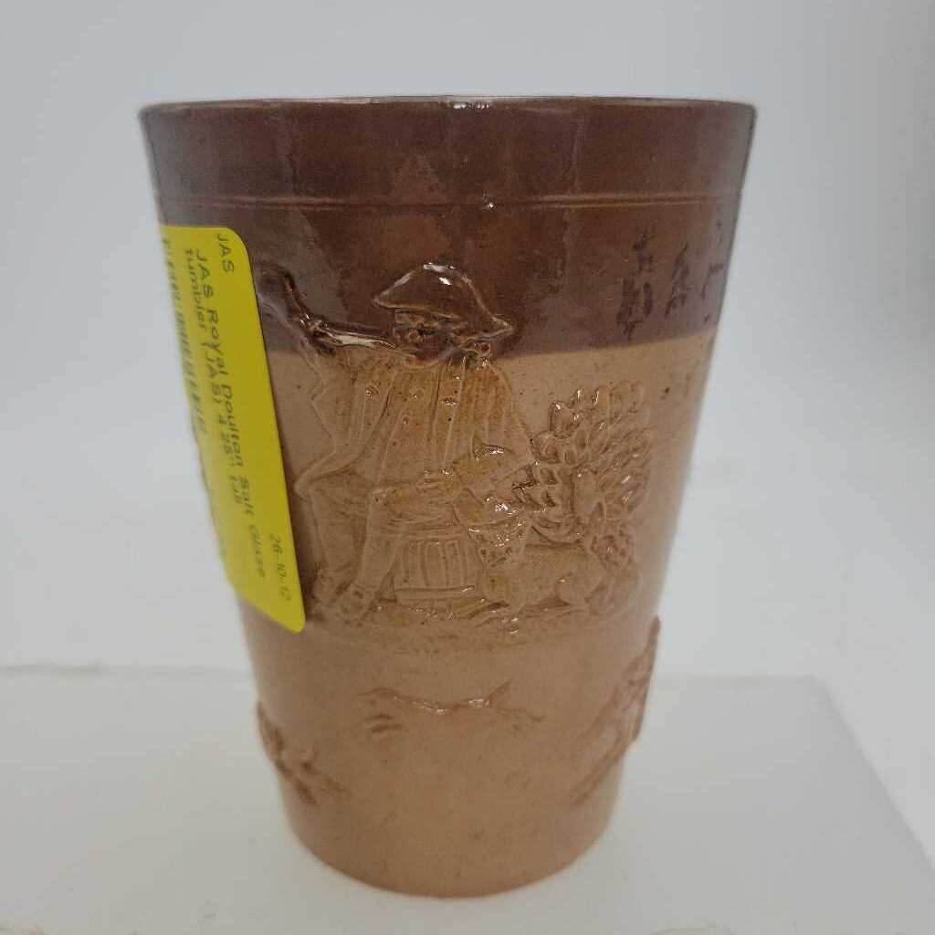 Royal Doulton Salt Glaze tumbler (JAS)