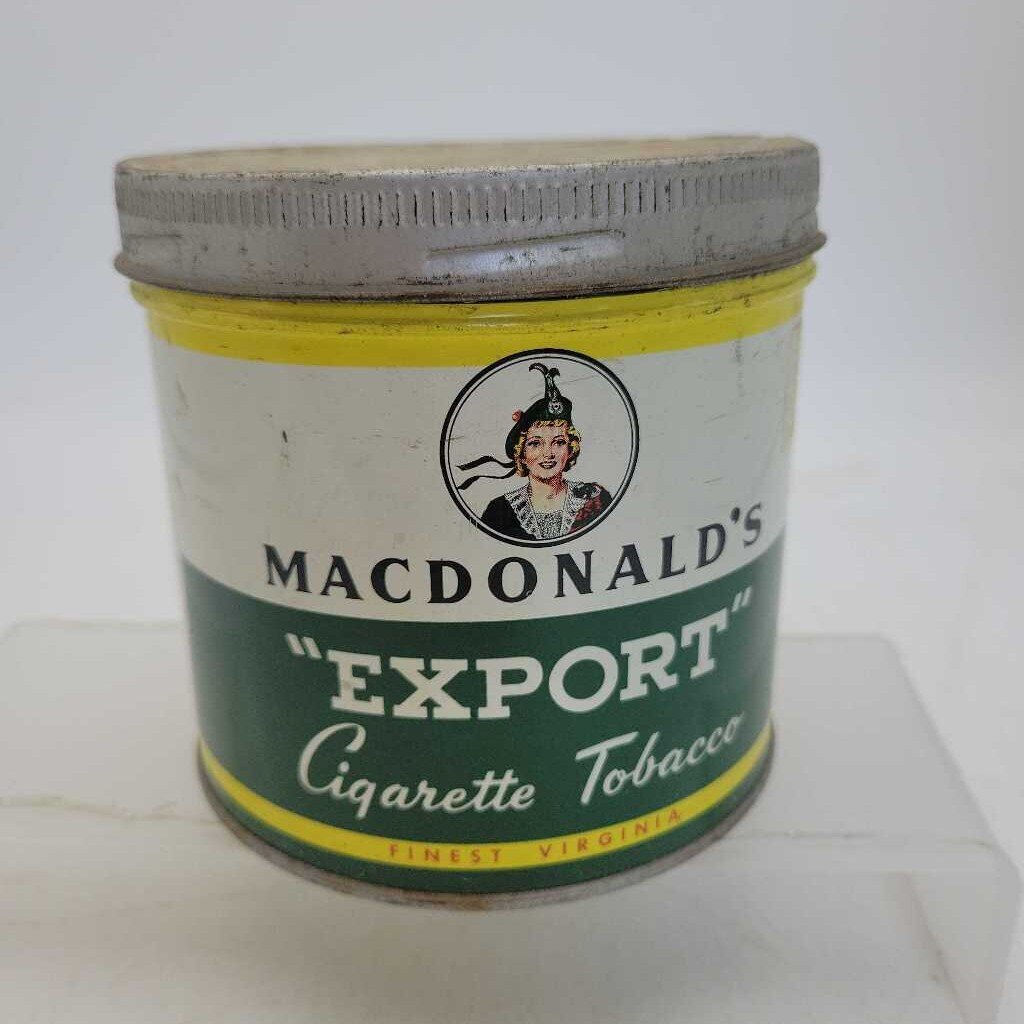Macdonald's Export Cigarette Tin (JAS)