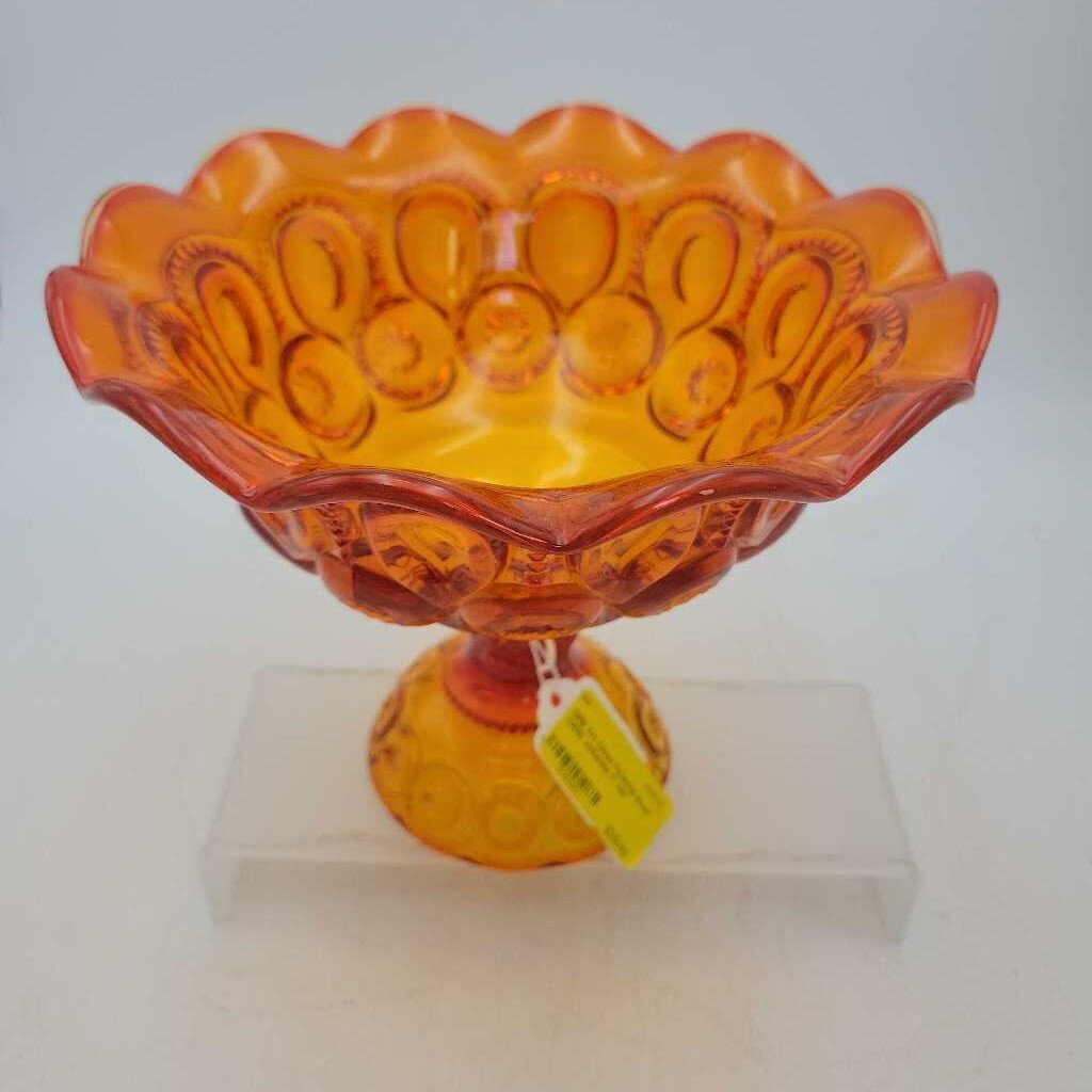 Art Glass Pedestal Bowl (DEB)