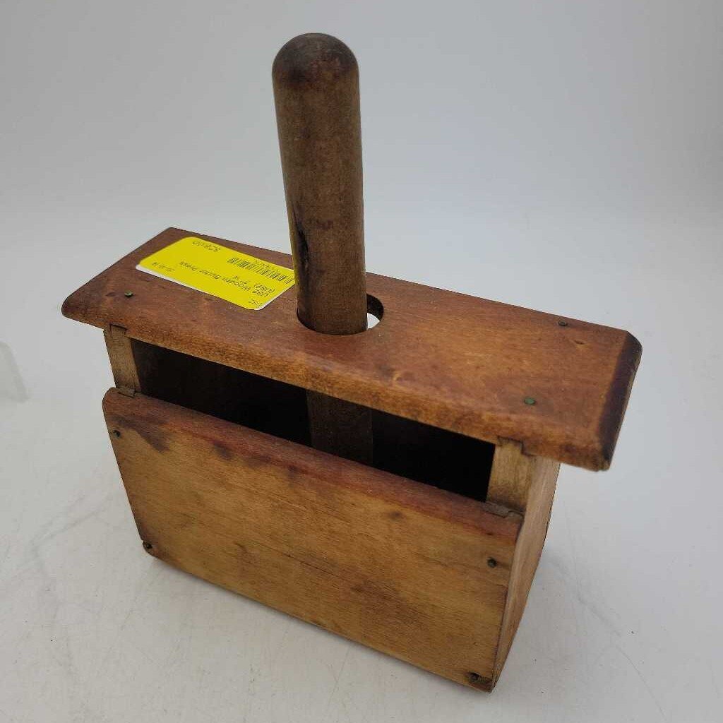 Wooden Butter Press (US2)