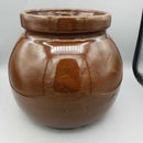 Early Brown Pot with Handle (GEC)