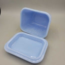 Blue Pyrex Covered Dish (RR)