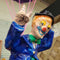 1973 Paper Mache Clown Parachute