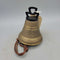 Brass Bell with Leather Rope (OH)