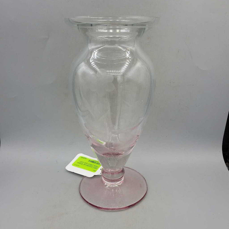 Cornflower Etched Vase (GEC)