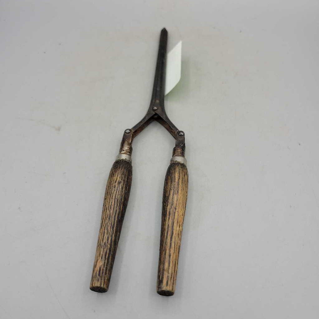 Antique Curling Iron Folding Handles JAS Waterford Antique Market