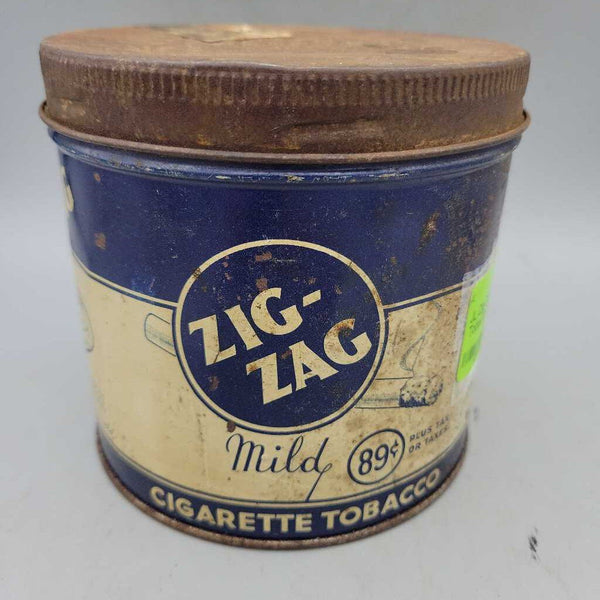 Zig Zag Mild Tobacco tin (JL)