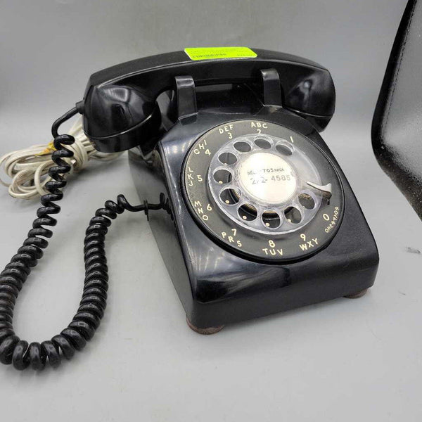 Black Dial Desk Phone (YVO) (401)