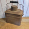 Antique Coal Miner's/Railroad Worker's Metal Lunch Box w/ Cup (02/24)