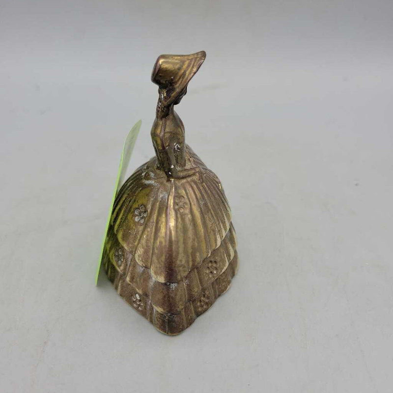 Solid Brass Bell Victorian lady (JAS)