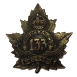 Norfolk's Own 133rd Battalion, CEF