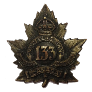 Norfolk's Own 133rd Battalion, CEF