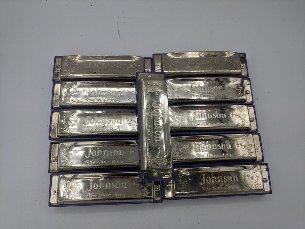 Johnson 11harmonica Blues King Set