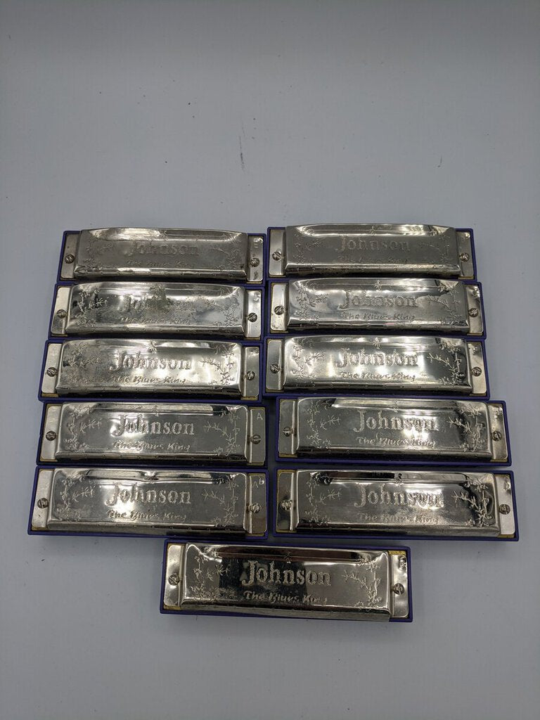 Johnson 11harmonica Blues King Set