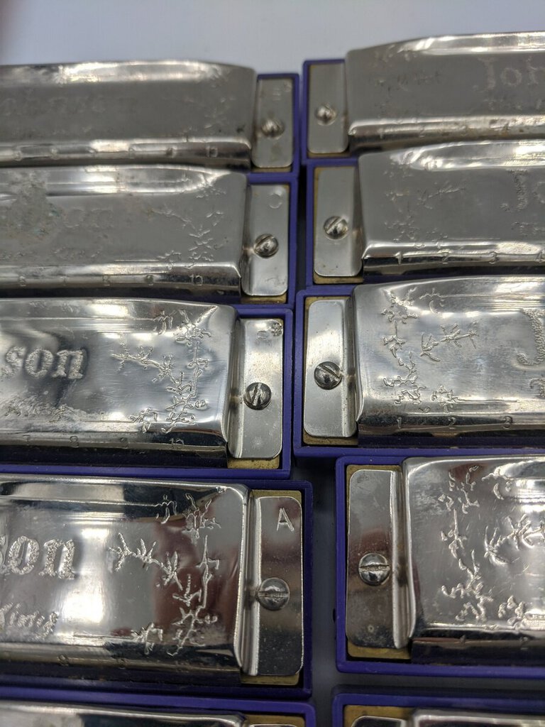 Johnson 11harmonica Blues King Set