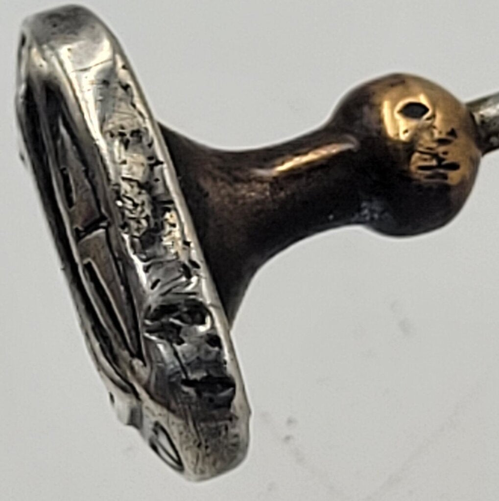 Antique Sterling Hat pin (TRE)