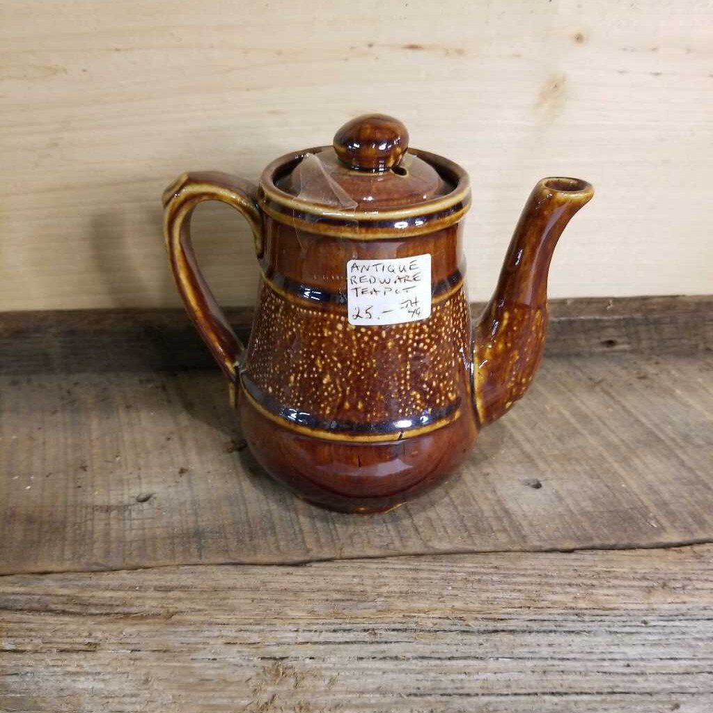 Antique Bennington Type Teapot (JH49)
