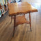 Wood Square Table w/claw feet (JP)