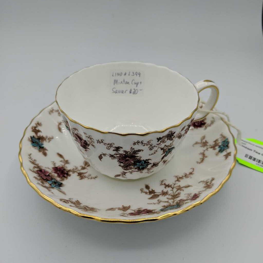 Minton Tea Cup & Saucer (LIND)