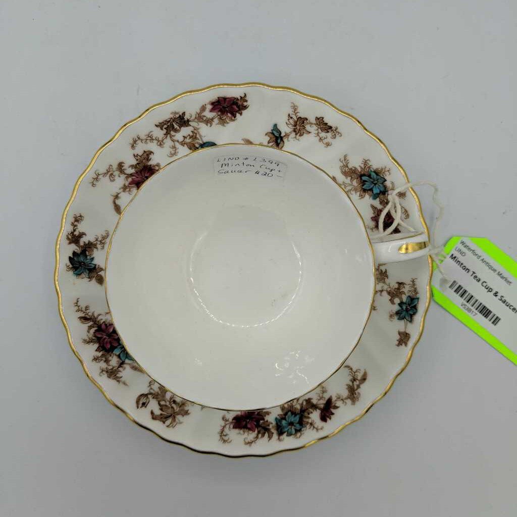 Minton Tea Cup & Saucer (LIND)