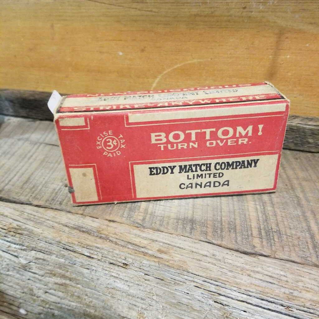 Eddy Match Boxes