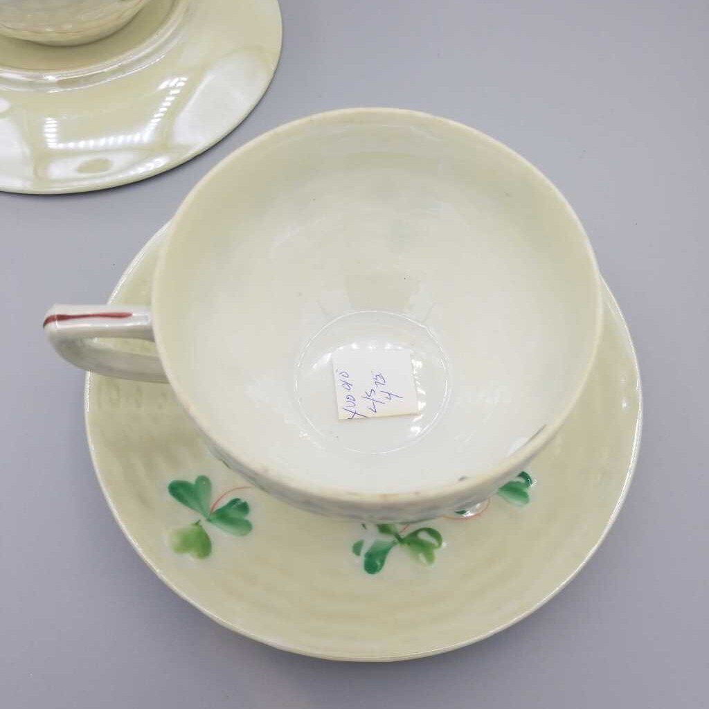 Shamrock Cup and Saucers (Made In Japan) (Priced Ea)(Yvo)