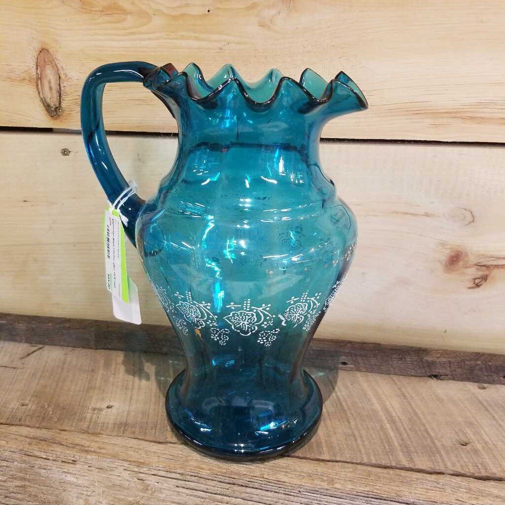 Victorian Blue Pitcher (JEF)