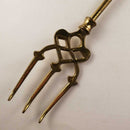 Solid Brass Cooking fork (JAS)